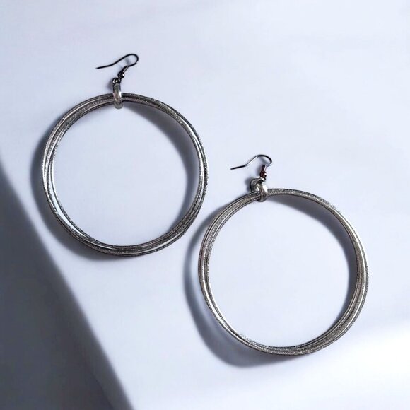 Big Round Disco Earring - Picture 1 of 6